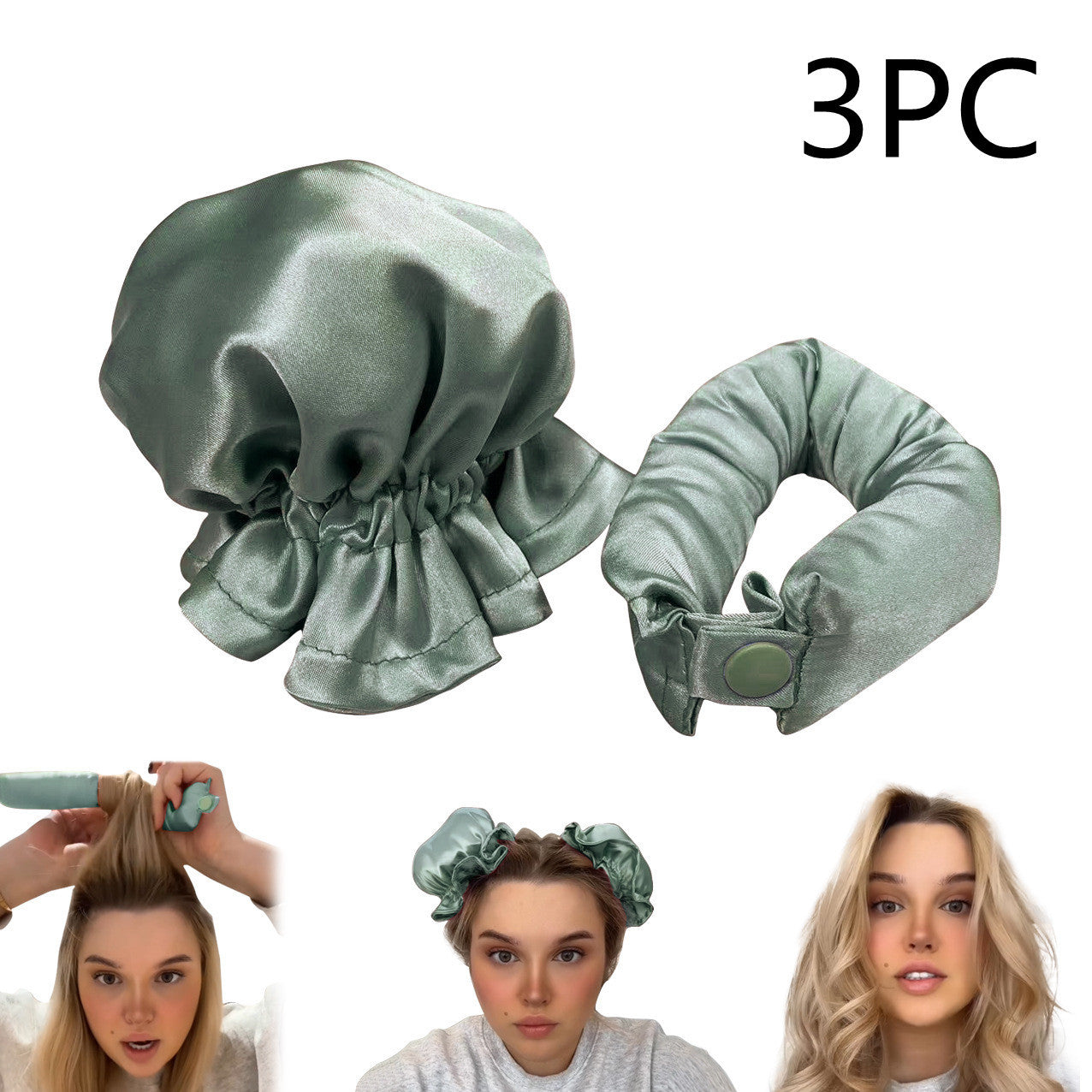 New Heatless Curl Stick With Cloth Cover Cute Ball Head Hair Curler Headband Hair Rollers Wave Form Curling Rod Hair Style Tools Gadgets New Heatless Curl Stick With Cloth Cover Cute Ball Head Hair Curler Headband Hair Rollers Wave Form Curling Rod Hair Style Tools Gadgets
